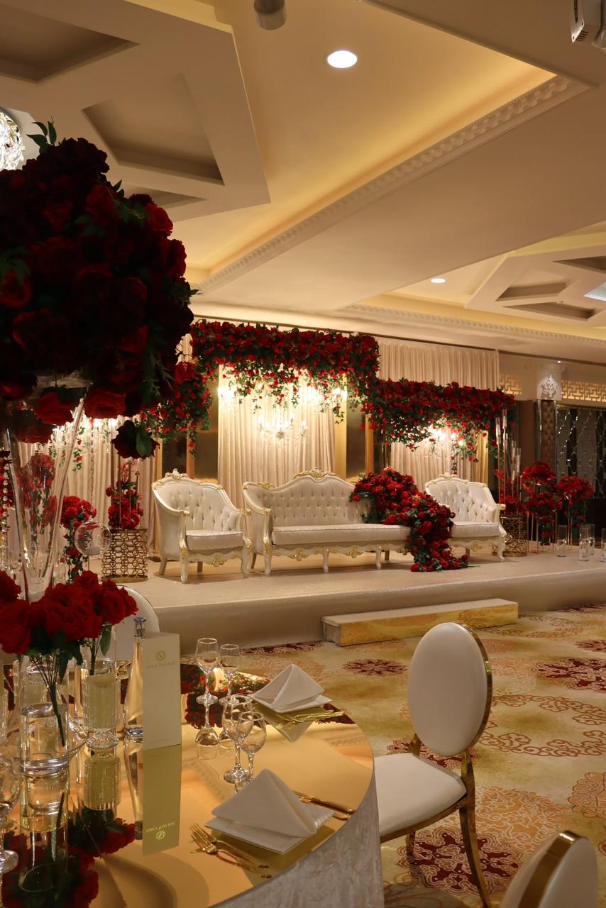 Reception Dinner Setup